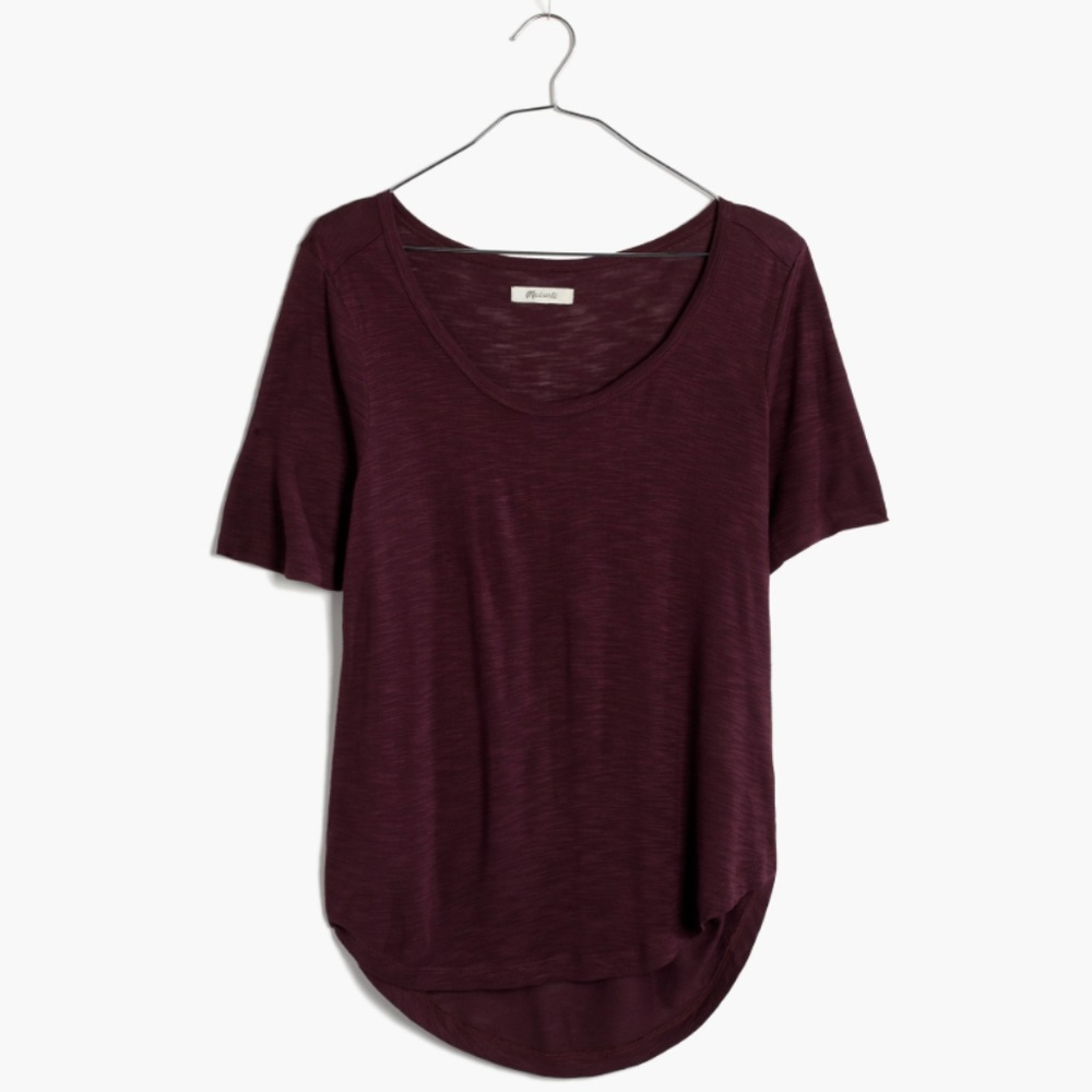 Madewell anthem scoop elbow-sleeve tee